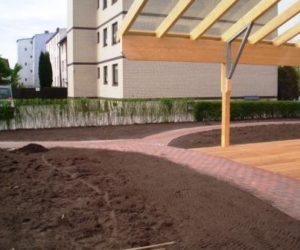 Plasterarbeiten / Wegebau am Waldorfkindergarten Wilhelmshaven