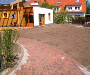 Plasterarbeiten / Wegebau am Waldorfkindergarten Wilhelmshaven